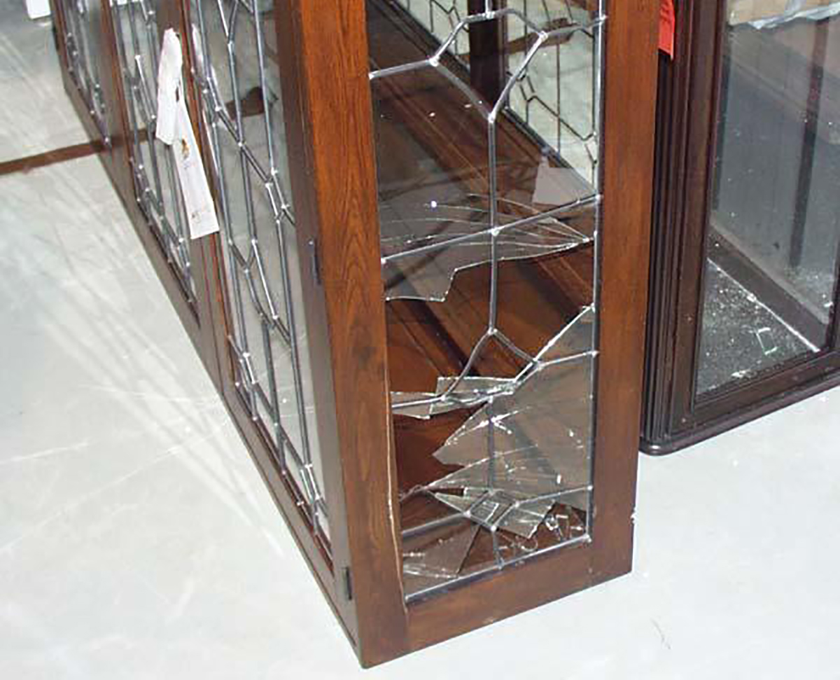 Vetrate di bacheche in MUSEO